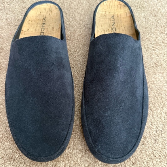 EUC Vince Alonzo Suede Backless Suede Loafer Mule - Picture 3 of 14